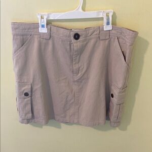 NWT Princess Polly Light Tan Cargo Skirt